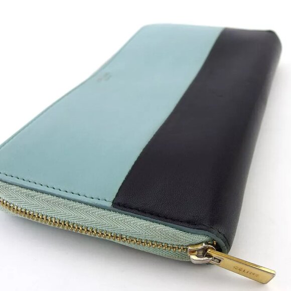 Celine wallet by color leather Authentic used - Picture 4 of 9